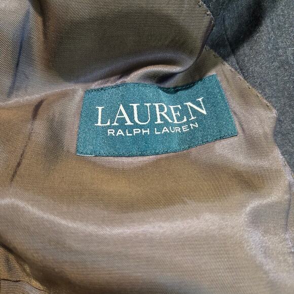 Lauren Ralph Lauren Dark Brown Wool Sports Coat Suit Jacket Men's 44L - Picture 11 of 14